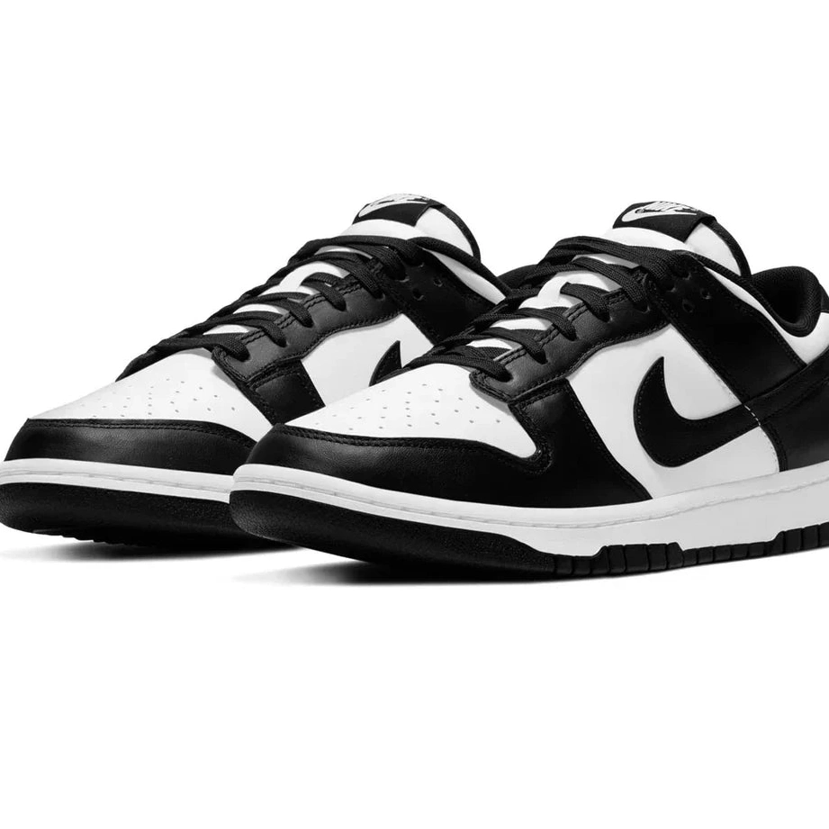 Black White Low Nike Dunk 'Panda' Retro 0813